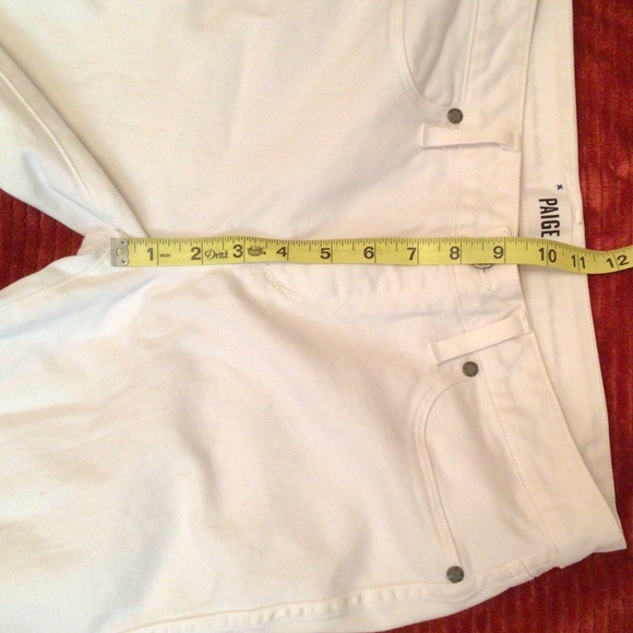 Paige Skinny White Jeans - Picture 4 of 7